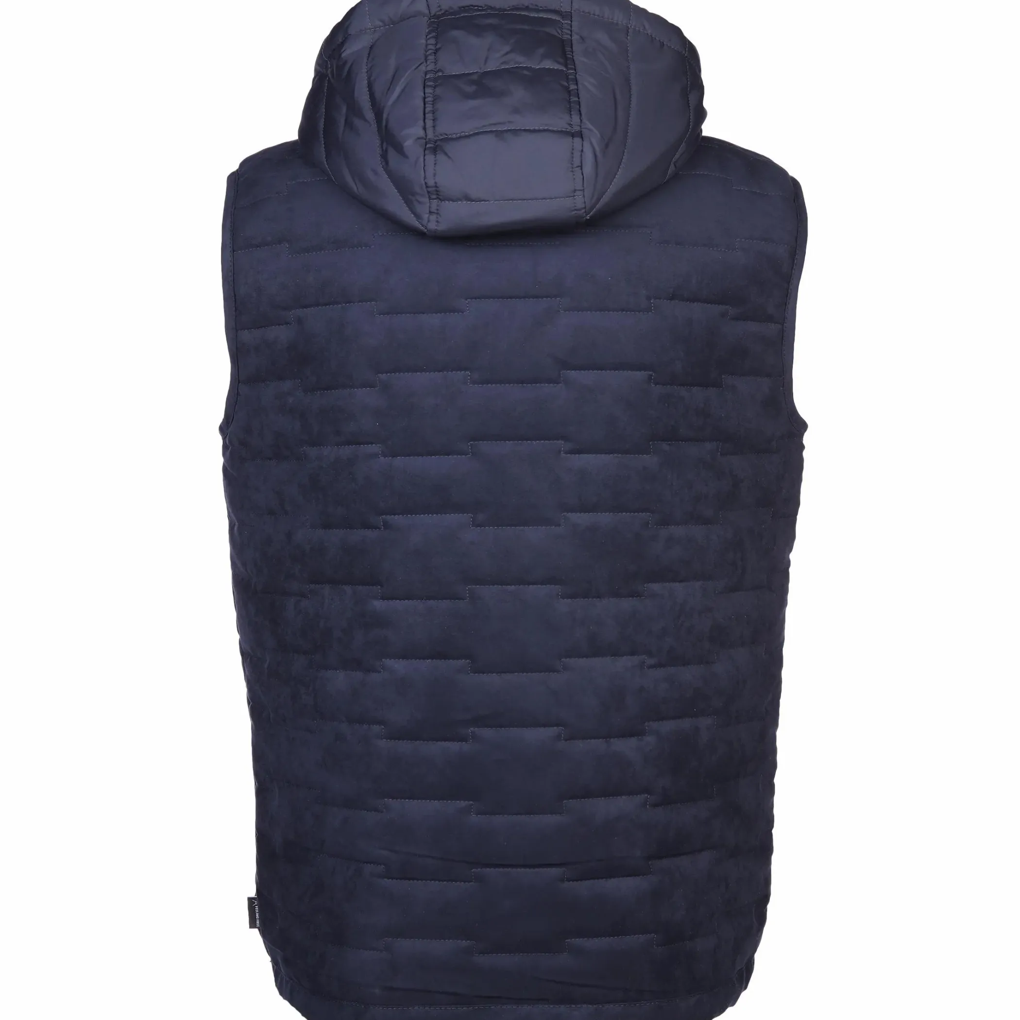 Herren Jim Spencer Herren Kapuzenweste aus Velour