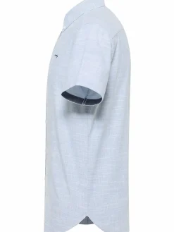 Herren Mustang Herren Kurzarmhemd