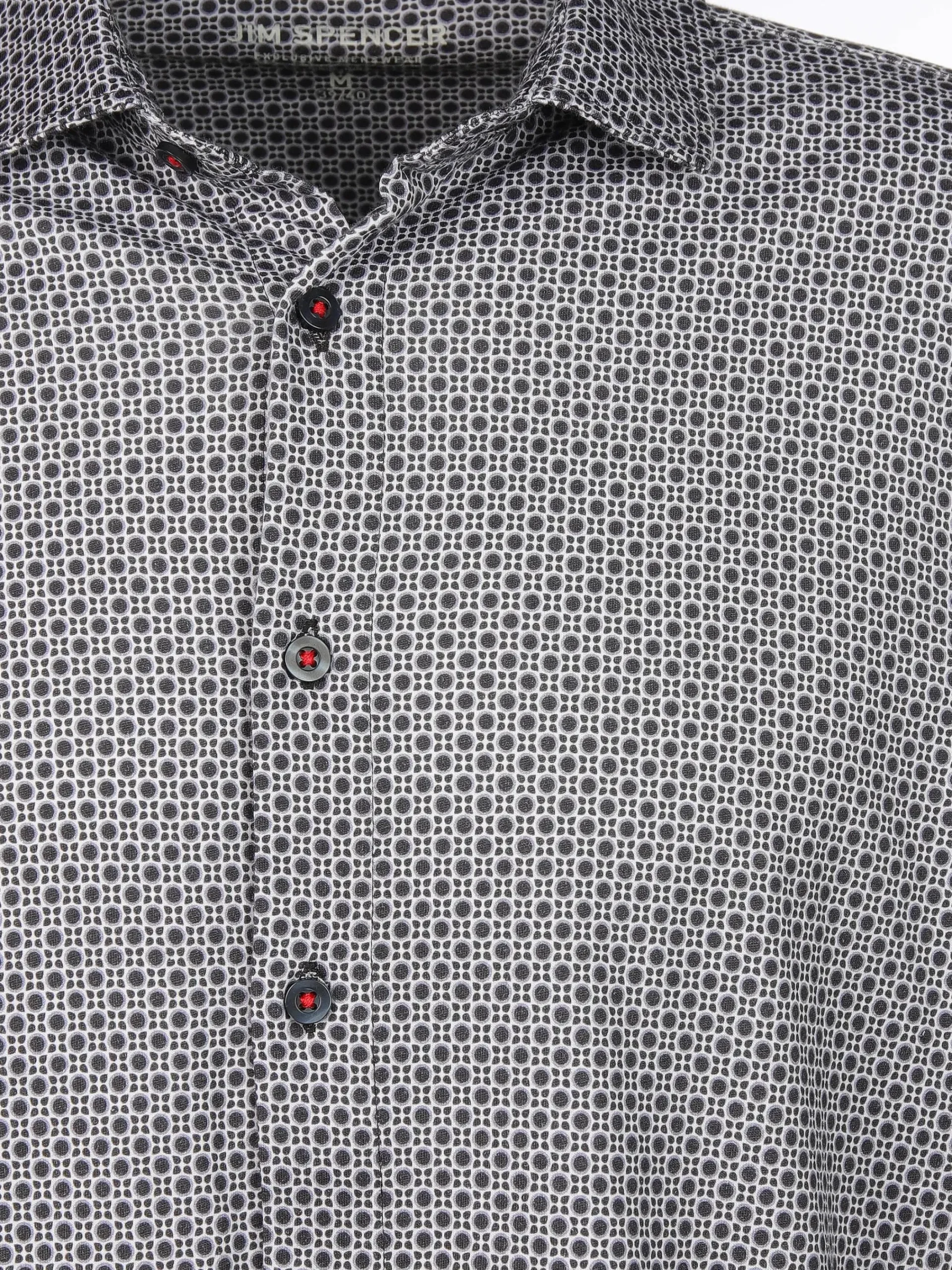 Herren Jim Spencer Herren Langarm Jerseyhemd