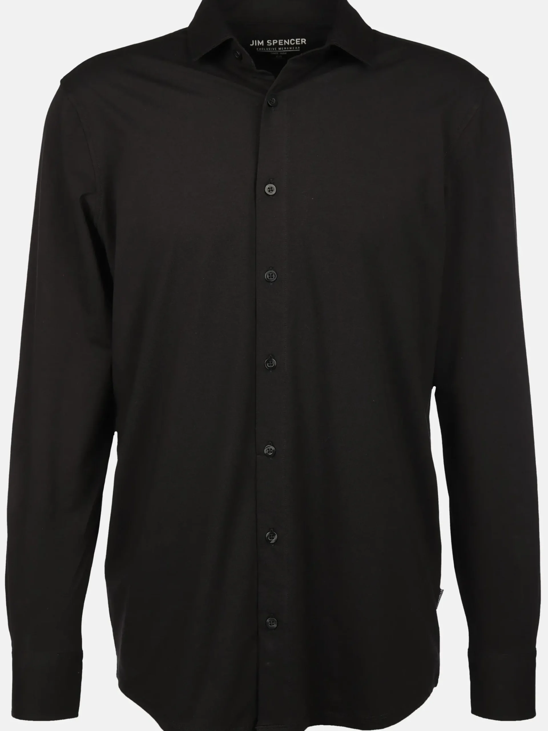 Herren Jim Spencer Herren Langarm Jerseyhemd