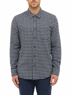 Herren Mustang Herren Langarmhemd