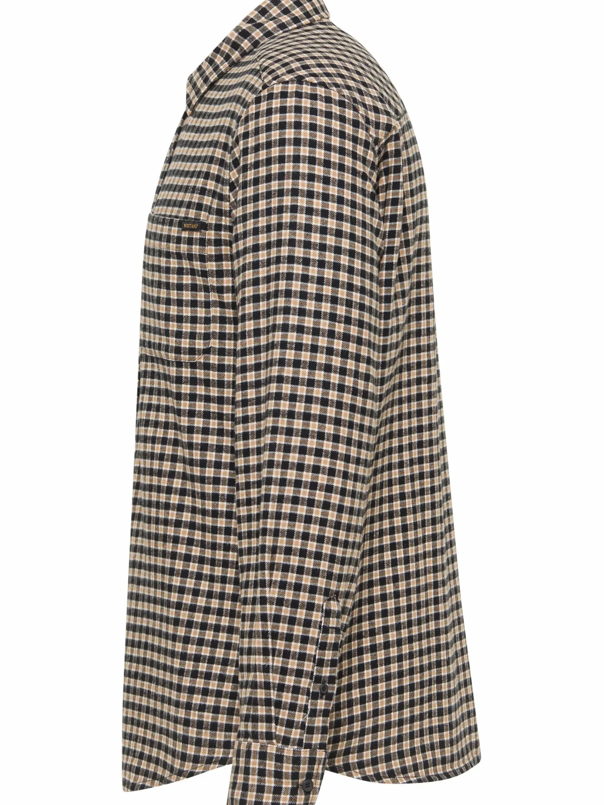 Herren Mustang Herren Langarmhemd