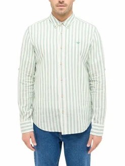 Herren Mustang Herren Langarmhemd