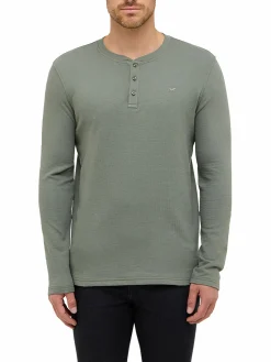 Herren Mustang Herren Langarmshirt