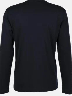 Herren Tom Tailor Herren Langarmshirt mit Frontprint