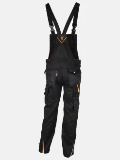 Herren Worker Herren Latz-Arbeitshose mit Neondetails