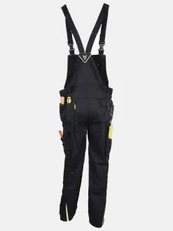 Herren Worker Herren Latz-Arbeitshose mit Neondetails