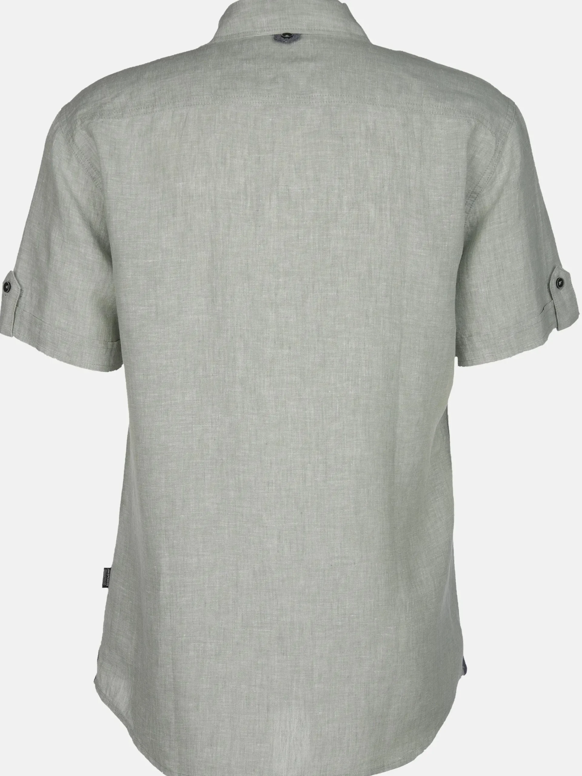 Herren Jim Spencer Herren Leinenhemd mit Brusttasche