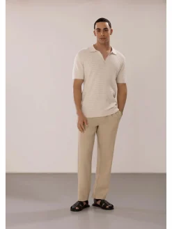 Herren IX-O Herren Leinenhose