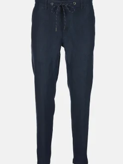 Herren Jim Spencer Herren Leinenhose mit Schlupfbund