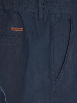 Herren Jim Spencer Herren Leinenhose mit Schlupfbund