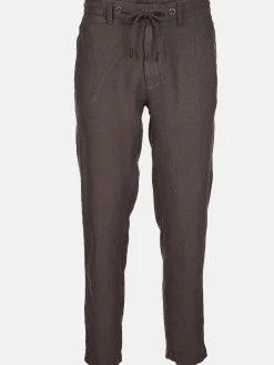 Herren Jim Spencer Herren Leinenhose mit Schlupfbund