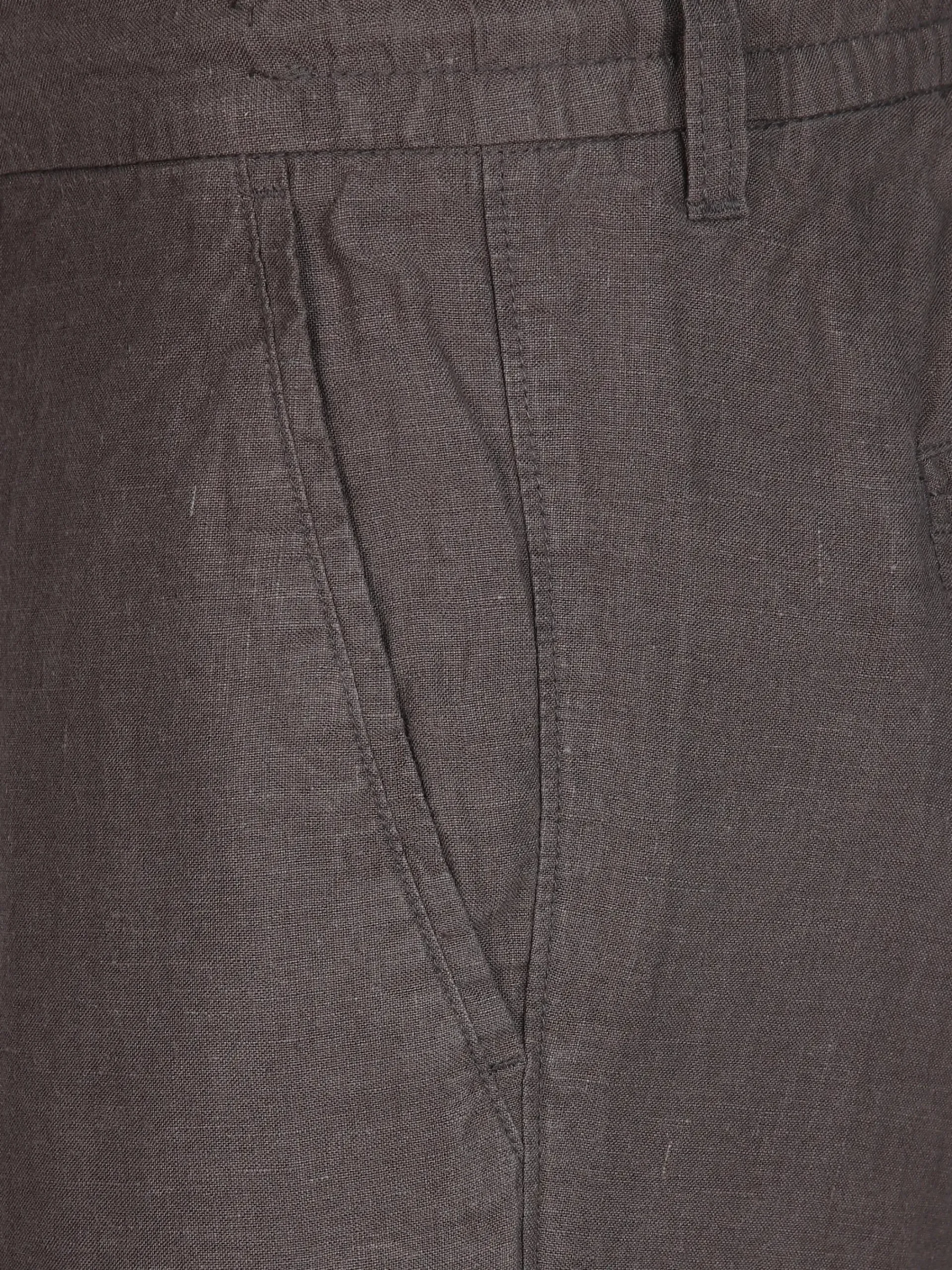 Herren Jim Spencer Herren Leinenhose mit Schlupfbund