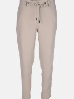 Herren Jim Spencer Herren Leinenhose mit Schlupfbund