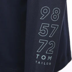 Herren Tom Tailor Herren Longsleeve mit Kapuze