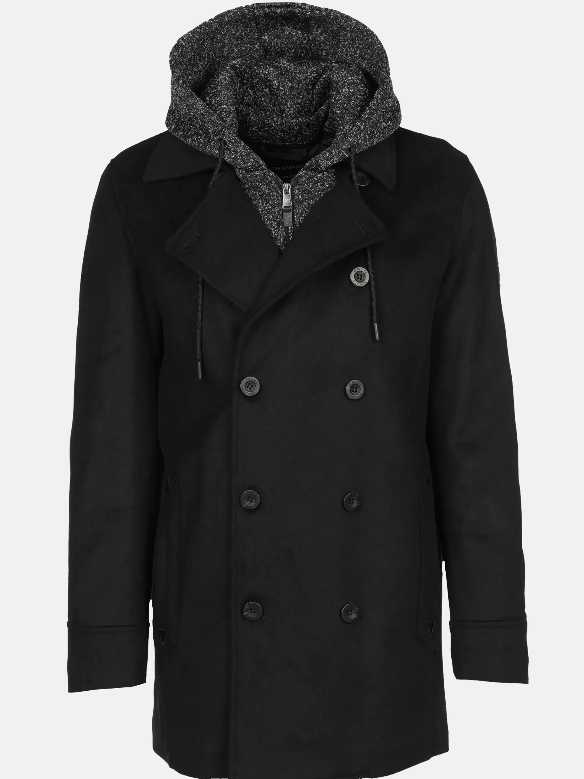 Herren Jim Spencer Herren Mantel im 2in1 Look