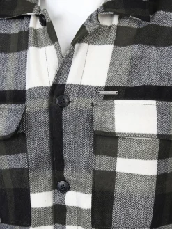 Herren Jim Spencer Herren Overshirt in karierter Optik