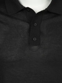 Herren IX-O Herren Poloshirt aus feinem Strick