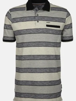Herren Jim Spencer Herren Poloshirt im Streifenlook