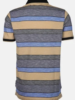 Herren Jim Spencer Herren Poloshirt im Streifenlook