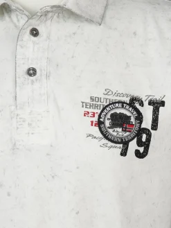 Herren Southern Territory Herren Poloshirt im Used Look