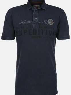 Herren Southern Territory Herren Poloshirt im Used Look