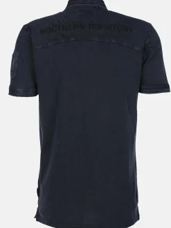 Herren Southern Territory Herren Poloshirt im Used Look