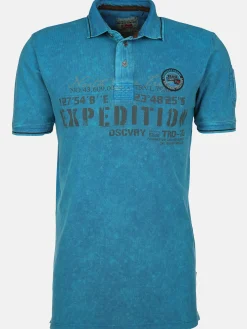 Herren Southern Territory Herren Poloshirt im Used Look