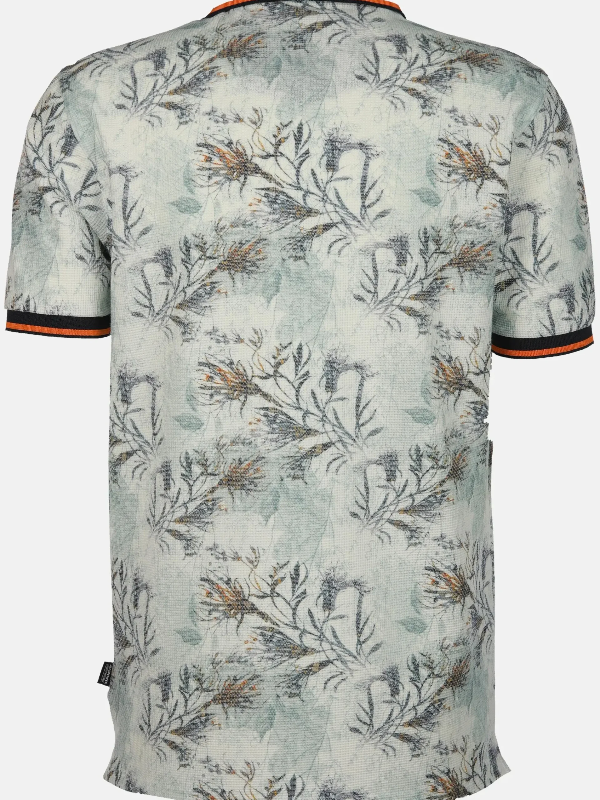 Herren Jim Spencer Herren Poloshirt mit Alloverprint