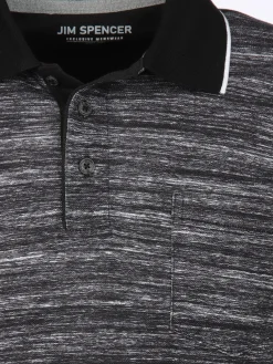 Herren Jim Spencer Herren Poloshirt mit Brusttasche