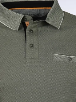 Herren Jim Spencer Herren Poloshirt mit Brusttasche