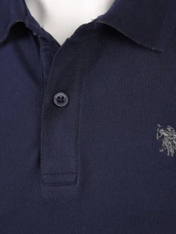 Herren U.S. Polo Assn. Herren Poloshirt mit langem Arm