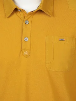 Herren Lerros Herren Poloshirt mit langem Arm