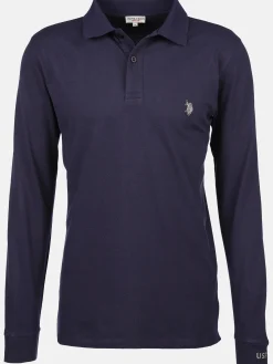 Herren U.S. Polo Assn. Herren Poloshirt mit langem Arm