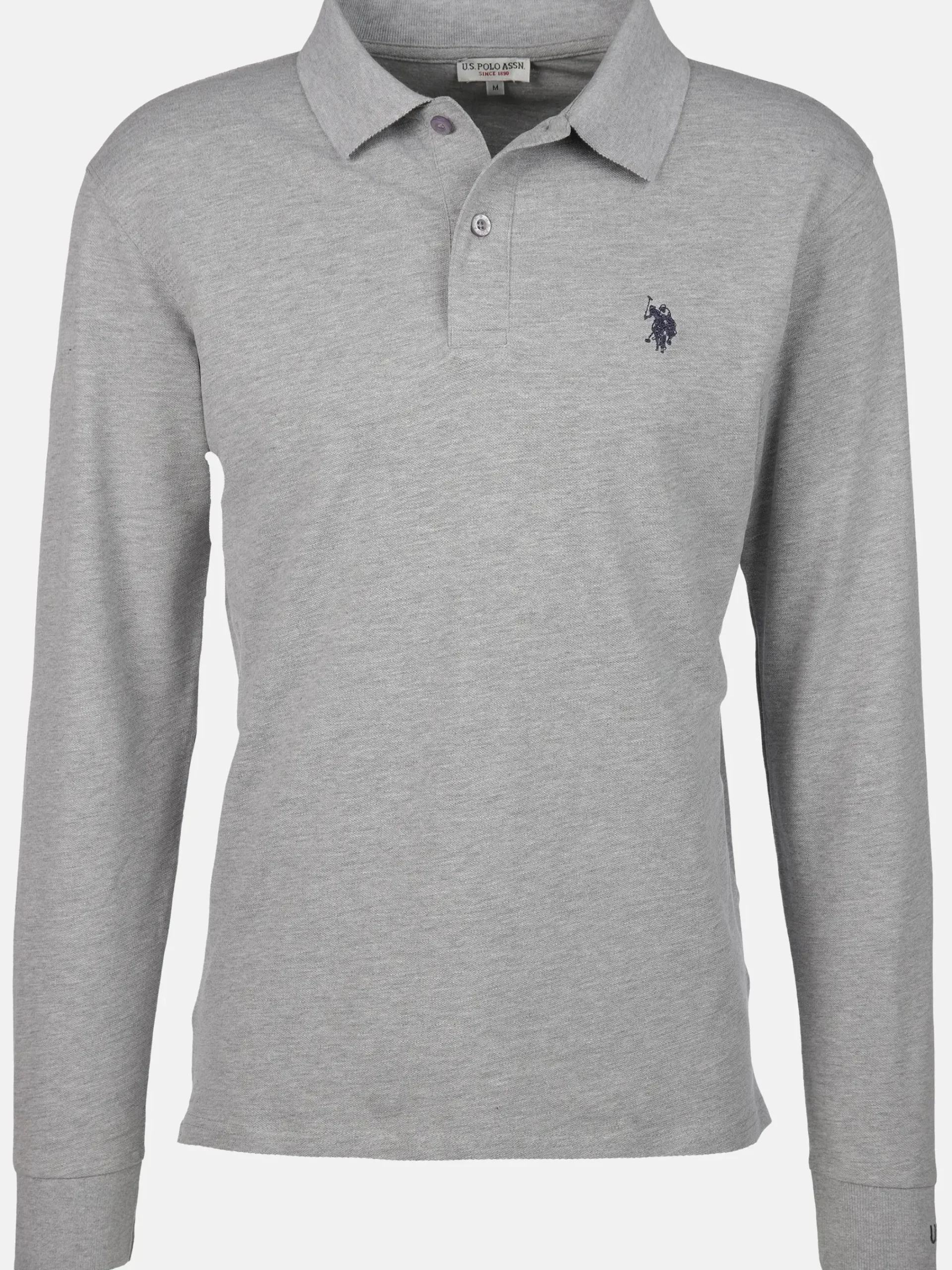 Herren U.S. Polo Assn. Herren Poloshirt mit langem Arm