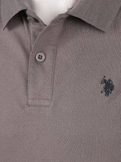 Herren U.S. Polo Assn. Herren Poloshirt mit langem Arm