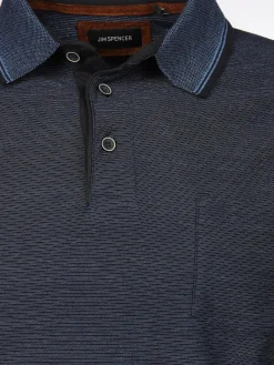 Herren Jim Spencer Herren Poloshirt mit langem Arm