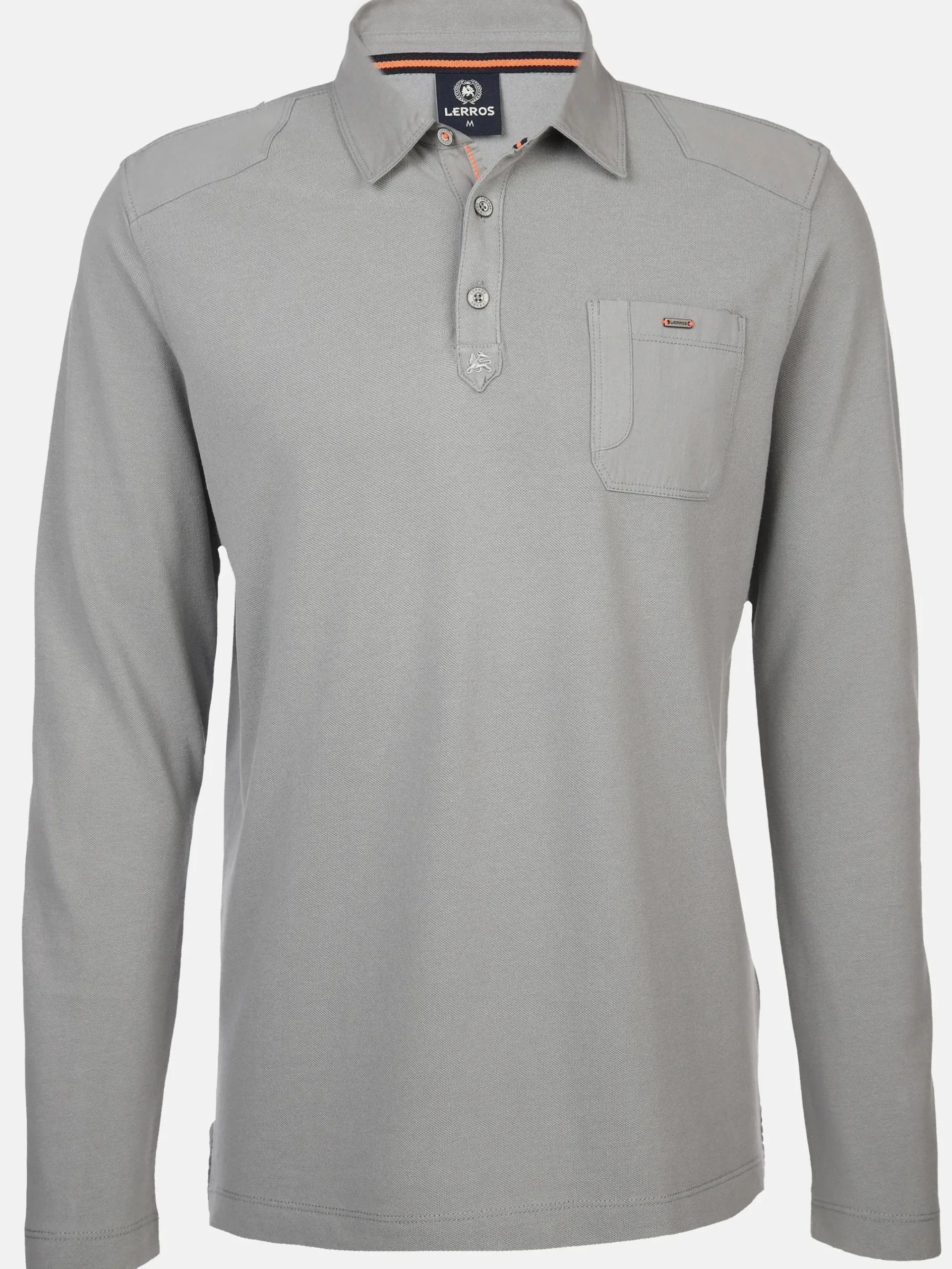 Herren Lerros Herren Poloshirt mit langem Arm