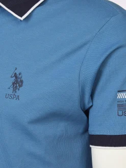 Herren U.S. Polo Assn. Herren Poloshirt mit Print