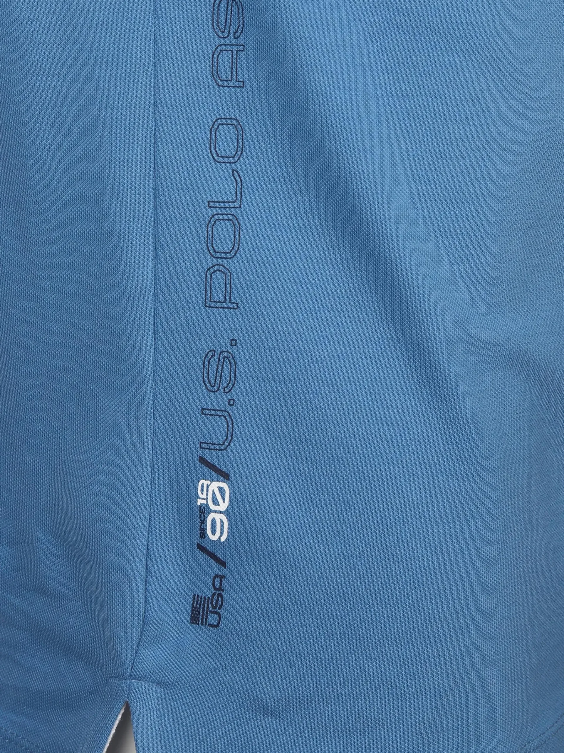 Herren U.S. Polo Assn. Herren Poloshirt mit Print