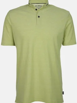 Herren Jim Spencer Herren Poloshirt mit Stehkragen