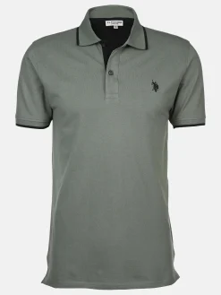 Herren U.S. Polo Assn. Herren Poloshirt mit Stickerei