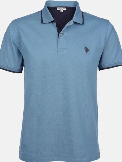 Herren U.S. Polo Assn. Herren Poloshirt mit Stickerei