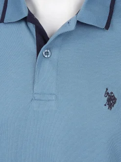 Herren U.S. Polo Assn. Herren Poloshirt mit Stickerei
