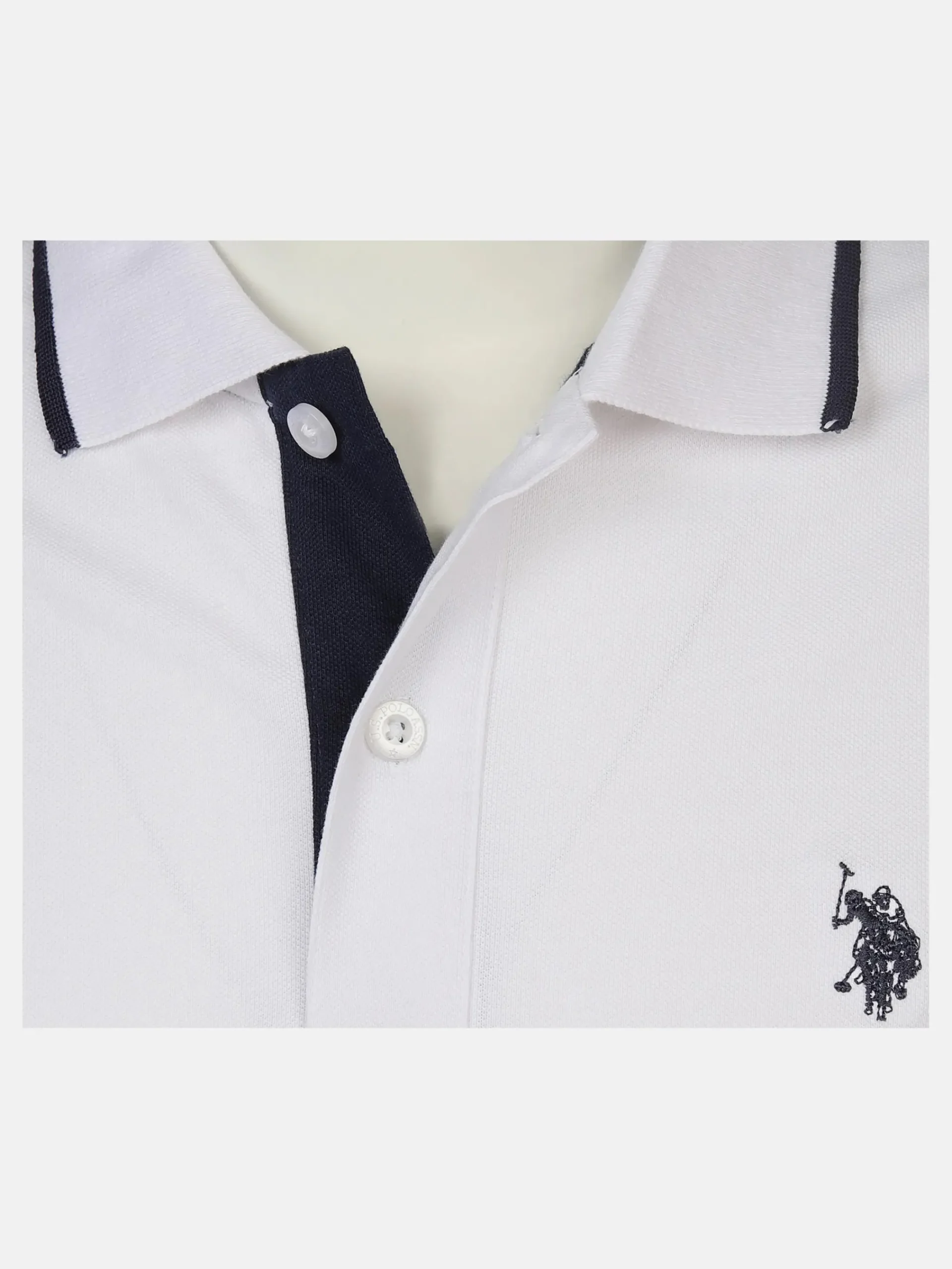 Herren U.S. Polo Assn. Herren Poloshirt mit Stickerei