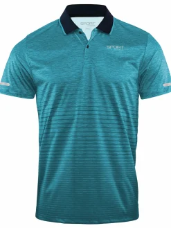 Herren Stooker HAKA Sport Herren Poloshirt mit Streifen