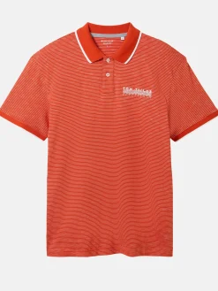 Herren Tom Tailor Herren Poloshirt mit Streifen