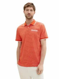 Herren Tom Tailor Herren Poloshirt mit Streifen