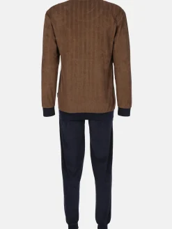 Herren Götzburg Herren Pyjama aus weichem Frottee