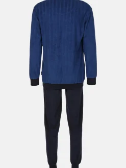 Herren Götzburg Herren Pyjama aus weichem Frottee